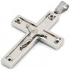 iŠPERKY Oceľový prívesok kríž ID|112846 iŠPERKY Oceľový prívesok kríž ID|112846