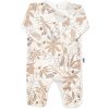 Dojčenský bavlnený overal s bočným zapínaním New Baby Lovely hnedý 74 (6-9m) Dojčenský bavlnený overal s bočným zapínaním New Baby Lovely hnedý 74 (6-9m)
