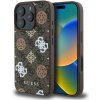 Guess PU 4G Peony MagSafe pre iPhone 16 Pro Brown