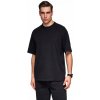 Bavlnené pánske tričko LOOSE FIT čierne pohodlné basic V1 OM-TSBC-0267 M Bavlnené pánske tričko LOOSE FIT čierne pohodlné basic V1 OM-TSBC-0267 M