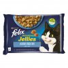 Felix Sensations Jellies losos a treska v želé 4 x 85 g
