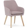Autronic AK-310 PINK2 Kreslo, poťah staroružová látka, nohy masív kaučukovník Autronic AK-310 PINK2 Kreslo, poťah staroružová látka, nohy masív kaučukovník