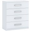 INTERMEBLE Komoda MORTY 4S - biela INTERMEBLE Komoda MORTY 4S - biela