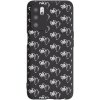 Picasee silikónový čierny obal pre OPPO A16 - Separ - White On Black Picasee silikónový čierny obal pre OPPO A16 - Separ - White On Black