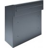 Poštová schránka na zamurovanie, Zn, antracit Poštová schránka na zamurovanie, Zn, antracit