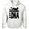 Swimming is in my DNA - Oversized mikina pánska Moon - kratšia + širšia - 3XL ( Biela ) Swimming is in my DNA - Oversized mikina pánska Moon - kratšia + širšia - 3XL ( Biela )