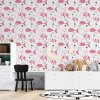 Sablio Tapeta Ružové rybky a Slony - 208x125 cm Sablio Tapeta Ružové rybky a Slony - 208x125 cm
