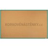 Korková nástenka 200x120 (AL rám zelený) Korková nástenka 200x120 (AL rám zelený)