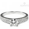BENETO AGG602 - Strieborný prsteň so zirkónmi 58 mm BENETO AGG602 - Strieborný prsteň so zirkónmi 58 mm