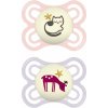 MAM Perfect Night 0+ months cumlík Pink/ Purple 2 ks MAM Perfect Night 0+ months cumlík Pink/ Purple 2 ks