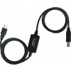 PremiumCord ku2rep20ab USB 2.0 repeater a propojovací A/M - B/M, 20m, černý PremiumCord ku2rep20ab USB 2.0 repeater a propojovací A/M - B/M, 20m, černý