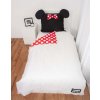 Herding 3D obojstranné bavlna obliečky MINNIE MOUSE 140x200 70x90