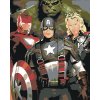 ZUTY Maľovanie podľa čísel - AVENGERS Rámovanie: vypnuté plátno na rám, Rozmer: 80x100 cm ZUTY Maľovanie podľa čísel - AVENGERS Rámovanie: vypnuté plátno na rám, Rozmer: 80x100 cm