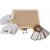 Kruzzel 24639 Drevená montessori výučba násobilky 12x12 Kruzzel 24639 Drevená montessori výučba násobilky 12x12
