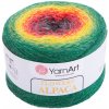 Pletacia vlna YarnArt FLOWERS ALPACA 430 zelená žltá červená sivá Pletacia vlna YarnArt FLOWERS ALPACA 430 zelená žltá červená sivá