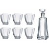 Crystalite Bohemia Arezzo set whisky karafa + sklenice Crystalite Bohemia Arezzo set whisky karafa + sklenice