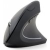 Ergonomic 6-button wireless optical mouse, black Ergonomic 6-button wireless optical mouse, black