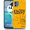 Picasee silikónový čierny obal pre Motorola Moto G72 - Enjoy Picasee silikónový čierny obal pre Motorola Moto G72 - Enjoy