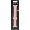 Silikónový remienok Swissten pre Apple Watch 42-44mm, pieskovo ružová Silikónový remienok Swissten pre Apple Watch 42-44mm, pieskovo ružová