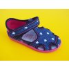 Detské papučky Renbut - jeans hviezdy ORTO 289 - SK510 Detské papučky Renbut - jeans hviezdy ORTO 289 - SK510