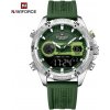 Hodinky NAVIFORCE HE-38630 - Zelená/Strieborná KP38630 Hodinky NAVIFORCE HE-38630 - Zelená/Strieborná KP38630