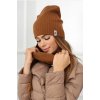 Fashionweek Dámska Súprava teplý pohodlný dámsky set dámska čiapka a šál cashmere touch S2204 Farba: Mocca, Veľkosť: Universal Fashionweek Dámska Súprava teplý pohodlný dámsky set dámska čiapka a šál cashmere touch S2204 Farba: Mocca, Veľkosť: Universal