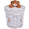 TZB Prútený kôš s medvedíkom 15L TZB Prútený kôš s medvedíkom 15L