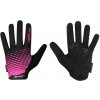 Rukavice Force MTB ANGLE letné, ružovo-čierne XXL Rukavice Force MTB ANGLE letné, ružovo-čierne XXL