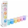 Primo Pastel Temperové barvy 6 x 25 ml kelímky Primo Pastel Temperové barvy 6 x 25 ml kelímky