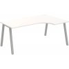OFFICE PRO s.r.o. HOBIS kancelársky stôl tvarový, ergo ľavý - UE A 1800 60 L, biela OFFICE PRO s.r.o. HOBIS kancelársky stôl tvarový, ergo ľavý - UE A 1800 60 L, biela