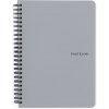Twin wire blok A5 PP PASTELINI šedá Twin wire blok A5 PP PASTELINI šedá