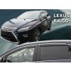 Deflektory na Lexus RX IV, 5-dverová (+zadné), r.v.: 2016 - Deflektory na Lexus RX IV, 5-dverová (+zadné), r.v.: 2016 -