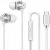 Forever káblové slúchadlá EP-02 do uší USB-C biele Forever káblové slúchadlá EP-02 do uší USB-C biele