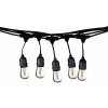 Eko-Light Vonkajšia svetelná reťaz Garlanda čierna IP44 10 m 10 svetiel. EKO6925 Eko-Light Vonkajšia svetelná reťaz Garlanda čierna IP44 10 m 10 svetiel. EKO6925