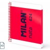 Milan A5 špirálový poznámkový blok s tvrdým obalom čistý papier 80 listov Nata® 624 Collection Since 1918 One Size Milan A5 špirálový poznámkový blok s tvrdým obalom čistý papier 80 listov Nata® 624 Collection Since 1918 One Size