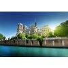 DIMEX | Vliesové fototapety na stenu Notre-Dame II. MS-5-1115 | 375 x 250 cm | zelená, modrá, béžová, hnedá + Vliesová fototapeta na stenu DIMEX Notre-Dame II. MS51115 v rozmere 375 x 250 cm DIMEX | Vliesové fototapety na stenu Notre-Dame II. MS-5-1115 | 375 x 250 cm | zelená, modrá, béžová, hnedá + Vliesová fototapeta na stenu DIMEX Notre-Dame II. MS51115 v rozmere 375 x 250 cm