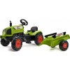 FALK Šliapací traktor 2041C Claas Arion s vlečkou a otváracou kapotou FALK Šliapací traktor 2041C Claas Arion s vlečkou a otváracou kapotou