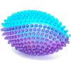 LED masážna svietiaca lopta RUGBY pre psa Nobleza 13cm Farba: Fialová LED masážna svietiaca lopta RUGBY pre psa Nobleza 13cm Farba: Fialová