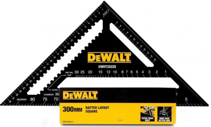 DeWALT Tesársky uholník 30 cm DWHT25228-0