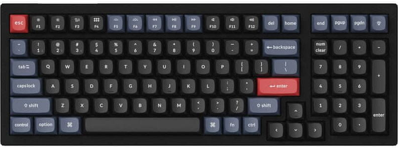 Keychron K4 Pro QMK/VIA White Red Keychron K Pro K4P-G1