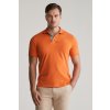 Gant polokošela Reg Contrast Pique SS Rugger oranžové