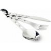 Súprava príborov GSI Outdoors GLACIER STAINLESS 3 PCS RING CUTLERY Strieborná Súprava príborov GSI Outdoors GLACIER STAINLESS 3 PCS RING CUTLERY Strieborná