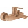 Grohe Lineare vaňová/sprchová batéria nástenná Brushed Warm Sunset 33849DL1 Grohe Lineare vaňová/sprchová batéria nástenná Brushed Warm Sunset 33849DL1