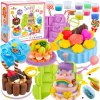 PLASTELÍNA PLASTELÍNA SÚPRAVA TORTA 10 FARIEB FORMIČKY SWEET CAKE EDUKAČNÁ PLASTELÍNA PLASTELÍNA SÚPRAVA TORTA 10 FARIEB FORMIČKY SWEET CAKE EDUKAČNÁ