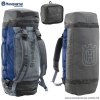 Husqvarna taška Duffle Bag grey/blue 45l, šedo modrá, 45l Husqvarna taška Duffle Bag grey/blue 45l, šedo modrá, 45l
