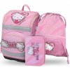 BAAGL SET 3 Zippy Plus Hello Kitty Sweet Leopard: aktovka, penál, sáček GRS BAAGL SET 3 Zippy Plus Hello Kitty Sweet Leopard: aktovka, penál, sáček GRS