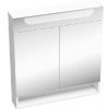 Ravak Classic II - Zrkadlová skrinka s LED osvetlením, 70x14x76 cm, 2 dvierka, lesklá biela X000001470 Ravak Classic II - Zrkadlová skrinka s LED osvetlením, 70x14x76 cm, 2 dvierka, lesklá biela X000001470