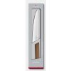 Victorinox 6.9010.22G Swiss Modern tranžírovací nôž, 22 cm hladká čepeľ, darčekové balenie, drevený