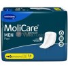 MoliCare Premium Men Pad 3 kvapky Inkontinenčné vložky pre mužov 14 absorpčných vložiek MoliCare Premium Men Pad 3 kvapky Inkontinenčné vložky pre mužov 14 absorpčných vložiek