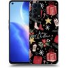 Picasee silikónový čierny obal pre OPPO Reno 5 5G - Christmas Picasee silikónový čierny obal pre OPPO Reno 5 5G - Christmas